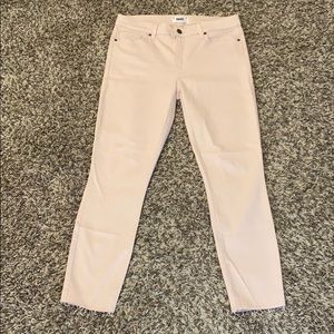Paige Verdugo Raw Hem Crop Skinny Jeans